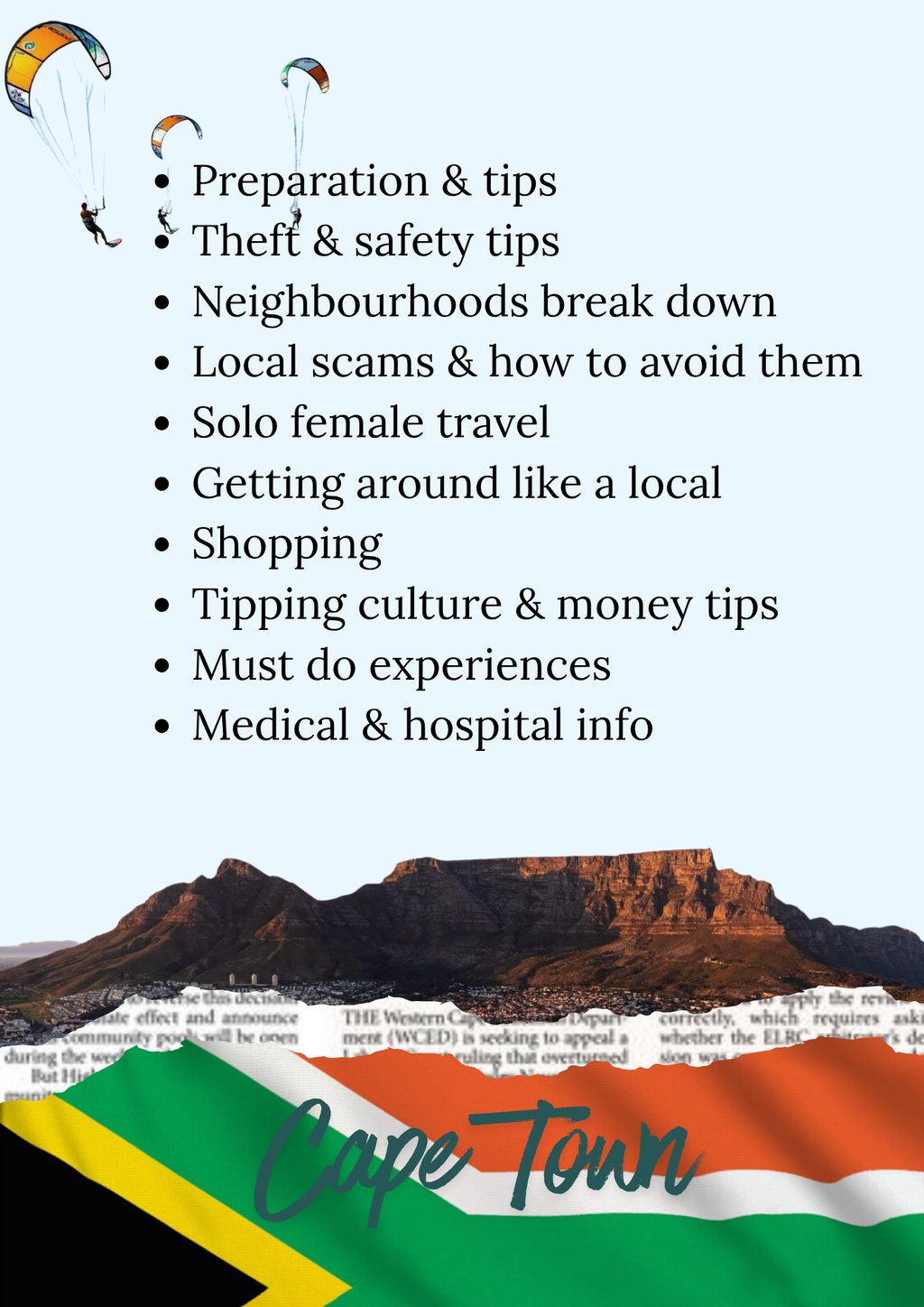 Cape Town Travel Guide eBook